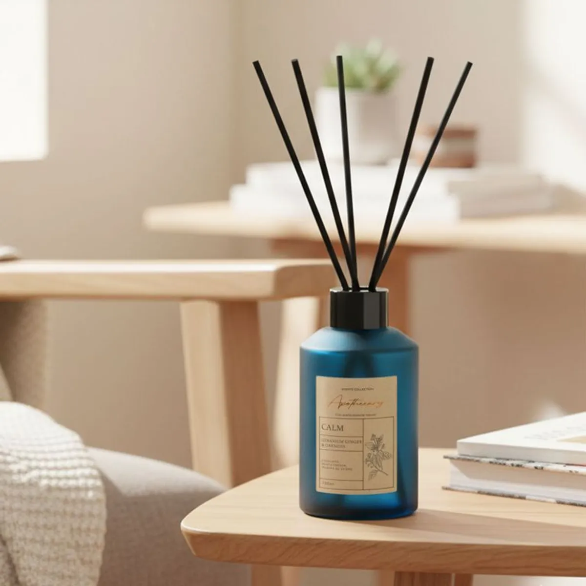 BASEMENT HOME - Difusor Aromático Calm Geranio y Madera Fresca 