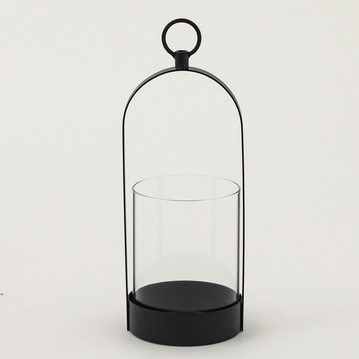 MICA - Farol Negro De Vidrio 