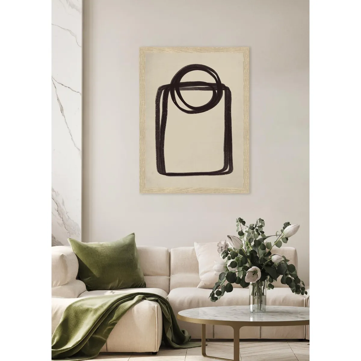 MICA - Cuadro Formas 15x20cm