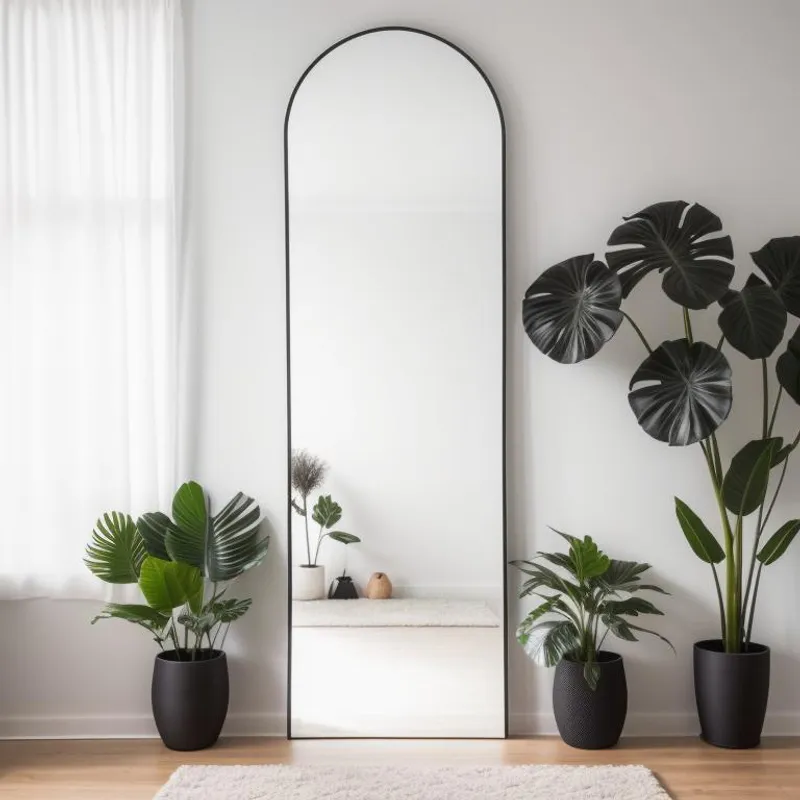 BASEMENT HOME - Espejo Arco de Piso Cuerpo Completo 50x160cm
