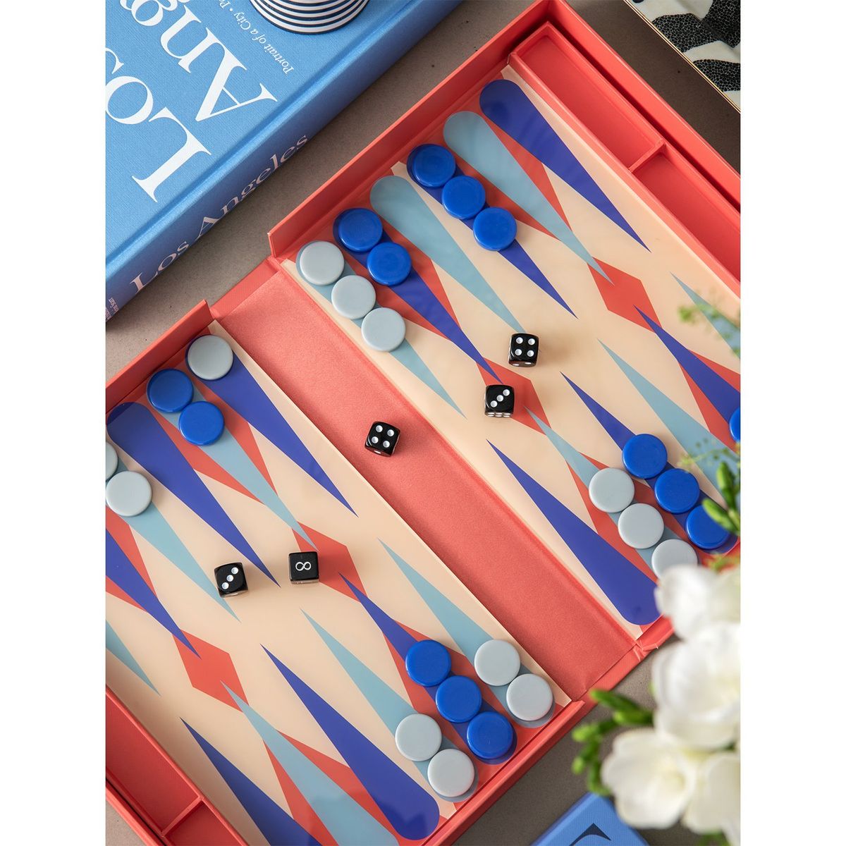 PRINTWORKS - Juego Backgamon 30x22x4cm