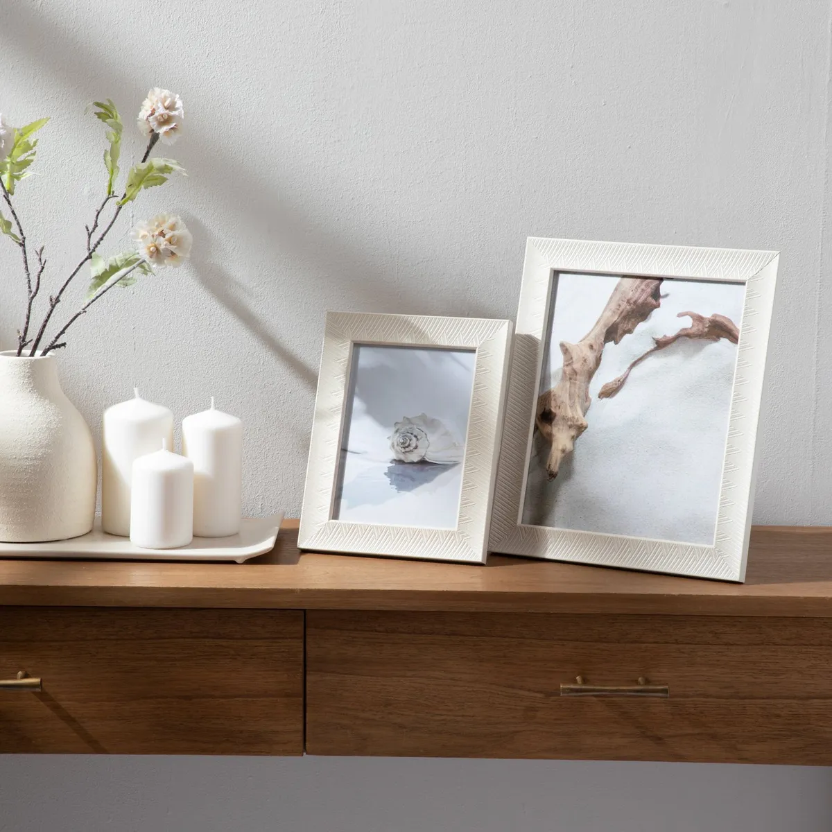 MICA - Marco de Fotos Moda Blanco