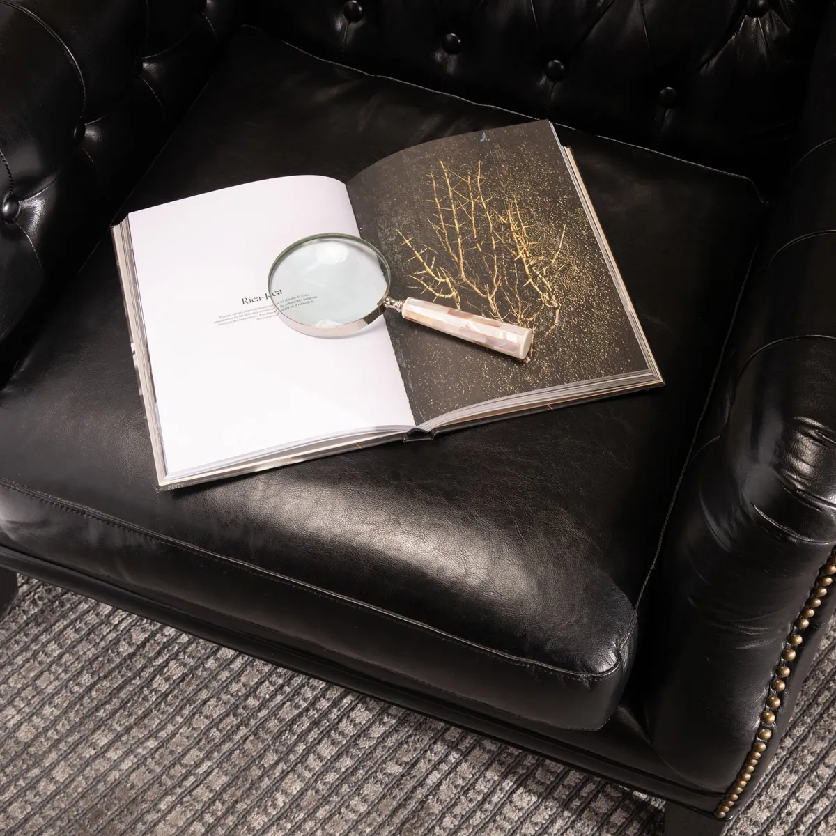 BASEMENT HOME - Adorno Lupa Blanca 10x22cm