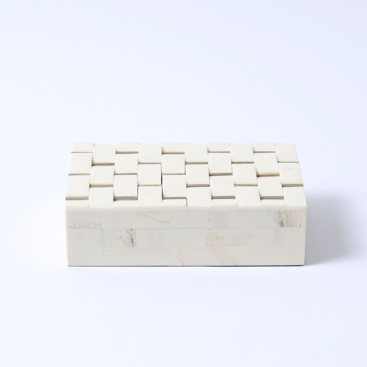 BASEMENT HOME - Caja Blanca Decorativa 17x10cm