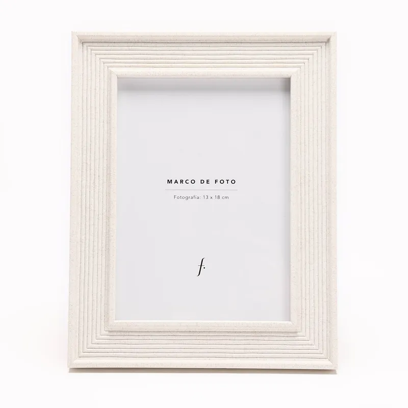 MICA - Marco de Fotos Moda Blanco
