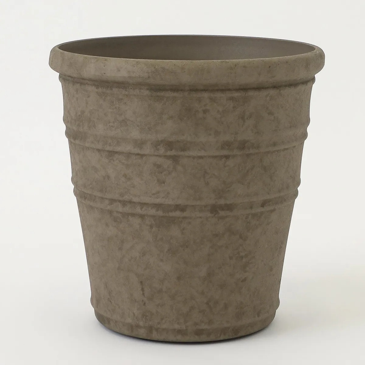 BASEMENT HOME - Maceta Interior/Exterior Marrón de Poliresina 