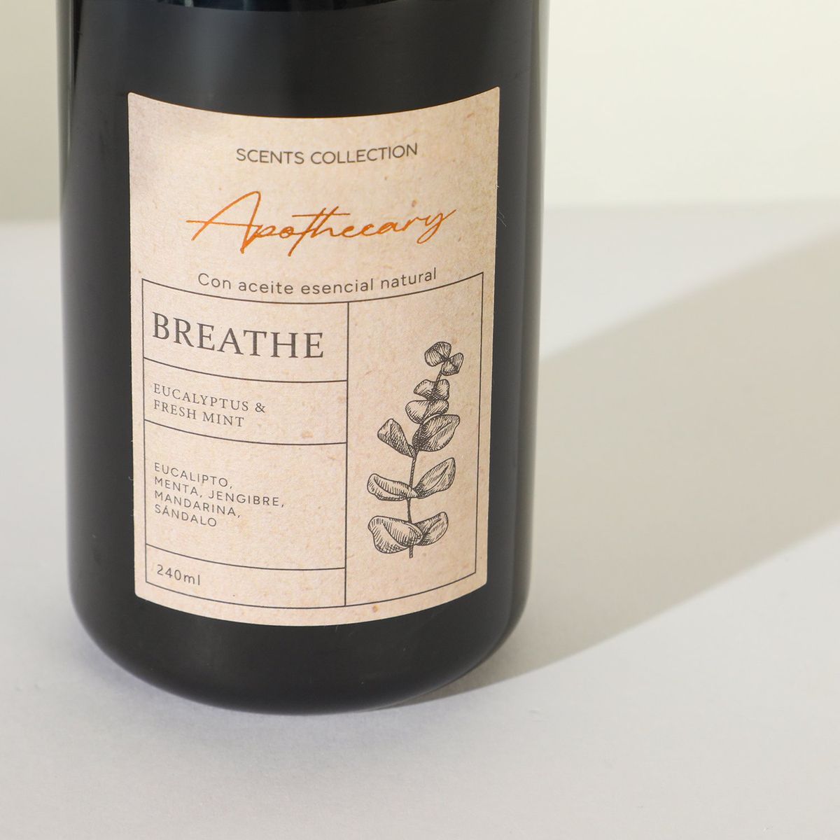 BASEMENT HOME - Ambientador Aromático Breathe Eucalipto y Menta 