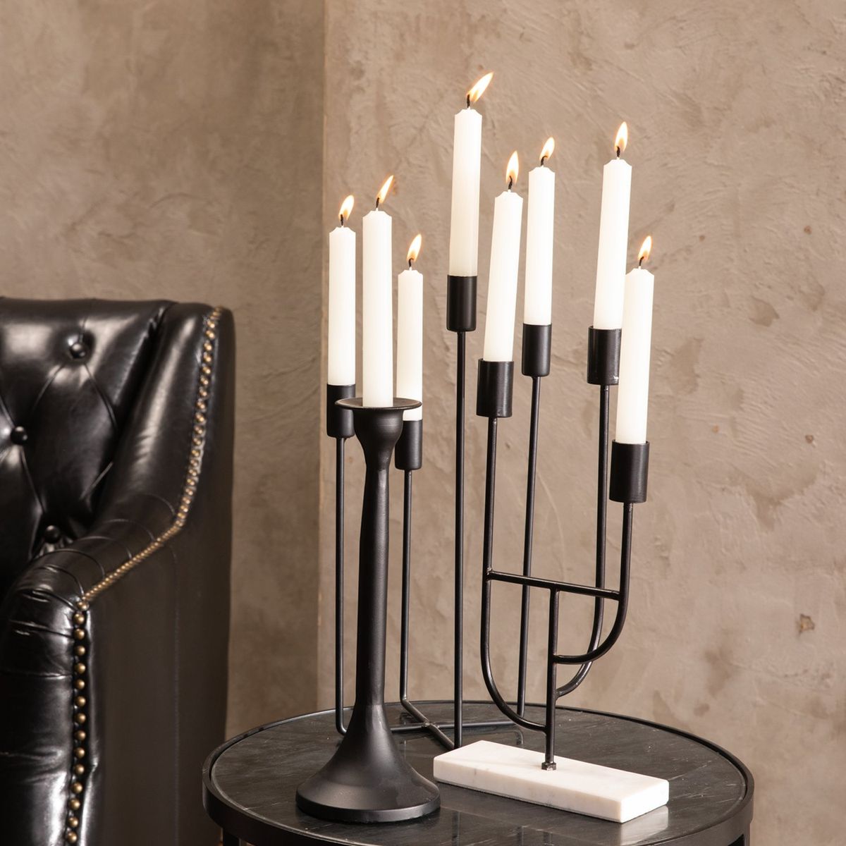 ROBERTA ALLEN - Set 10 Velas Color 2x16cm