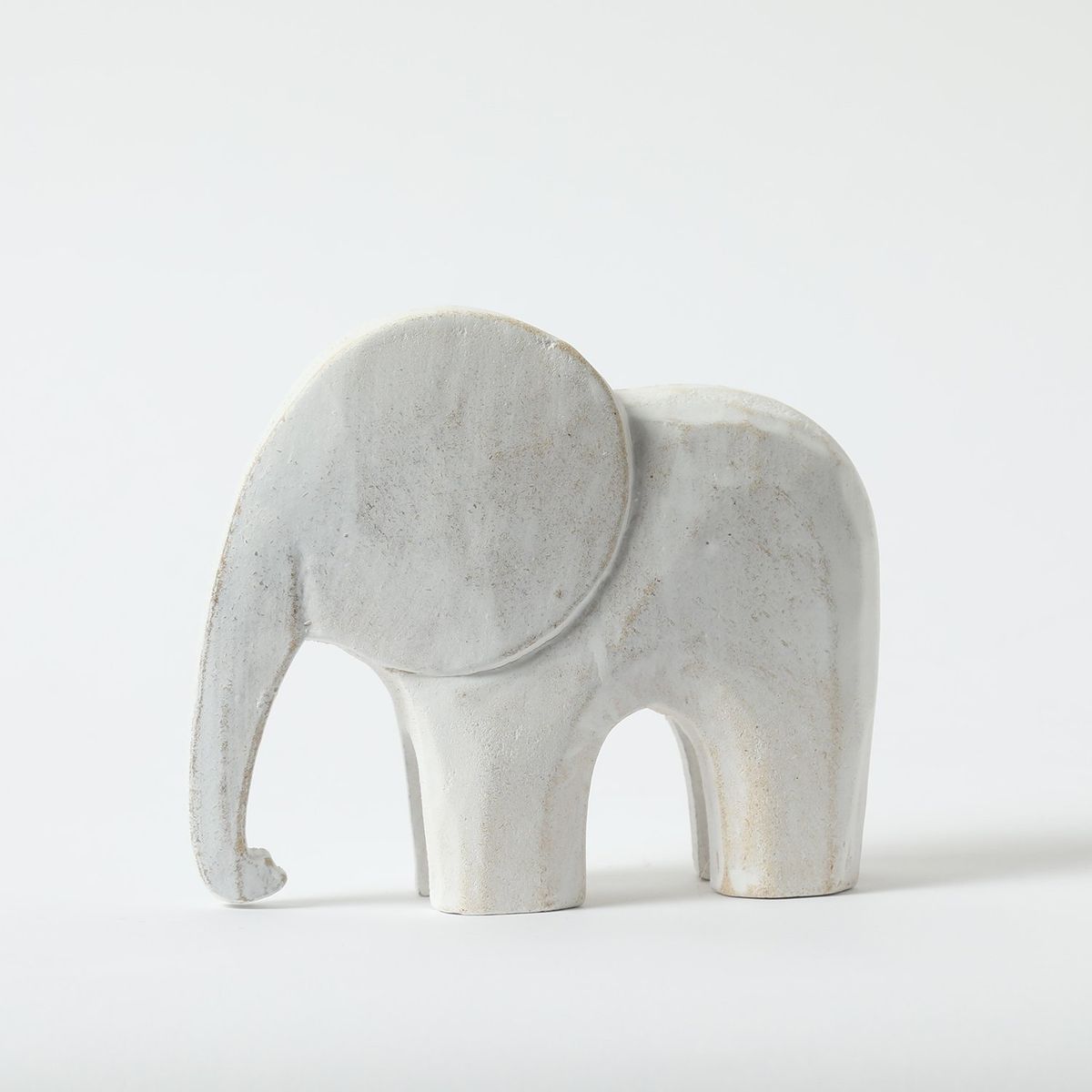 BASEMENT HOME - Adorno Elefante de Madera 14x12cm