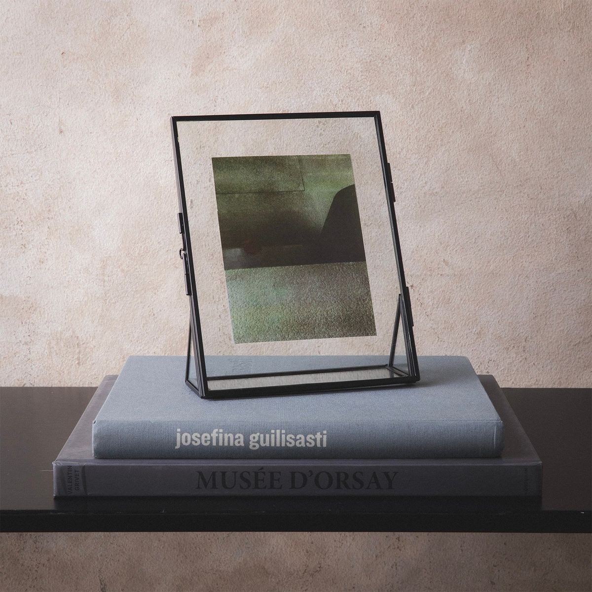 BASEMENT HOME - Marco De Fotos Metal Negro 21x16cm