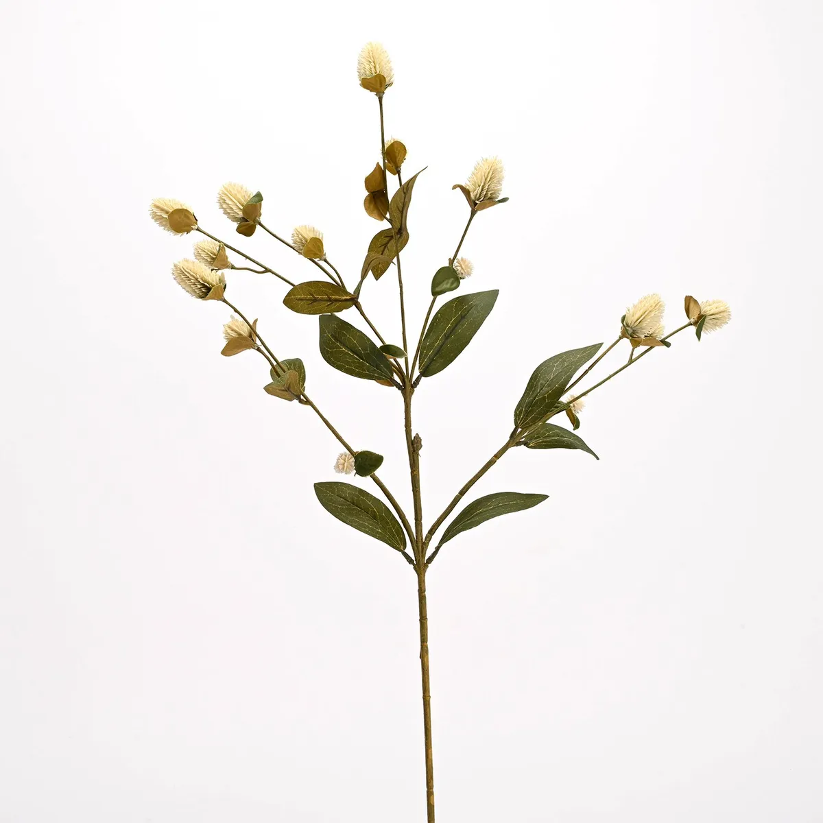 MICA - Rama Decorativa De Flor Amaranto 63cm