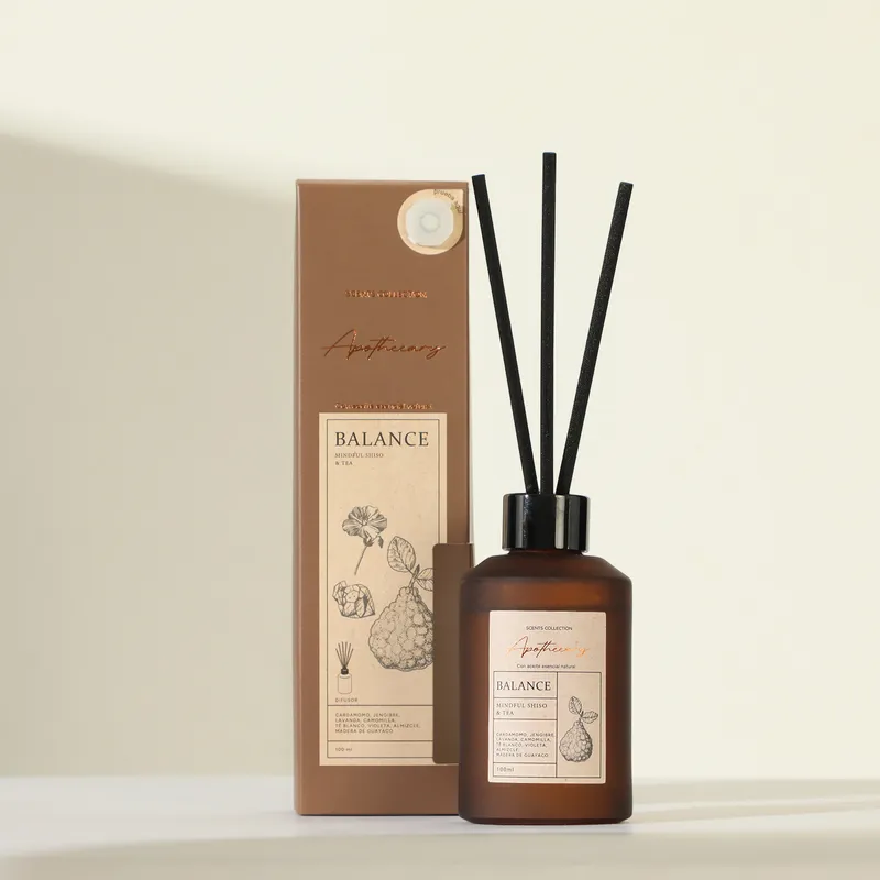 BASEMENT HOME - Difusor Aromático Balance Te Blanco y Cardomomo 