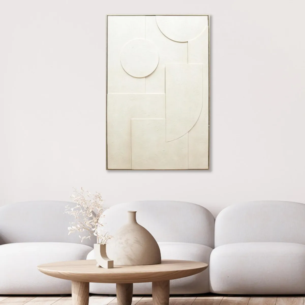 MICA - Cuadro Formas Con Relieve 60x90cm