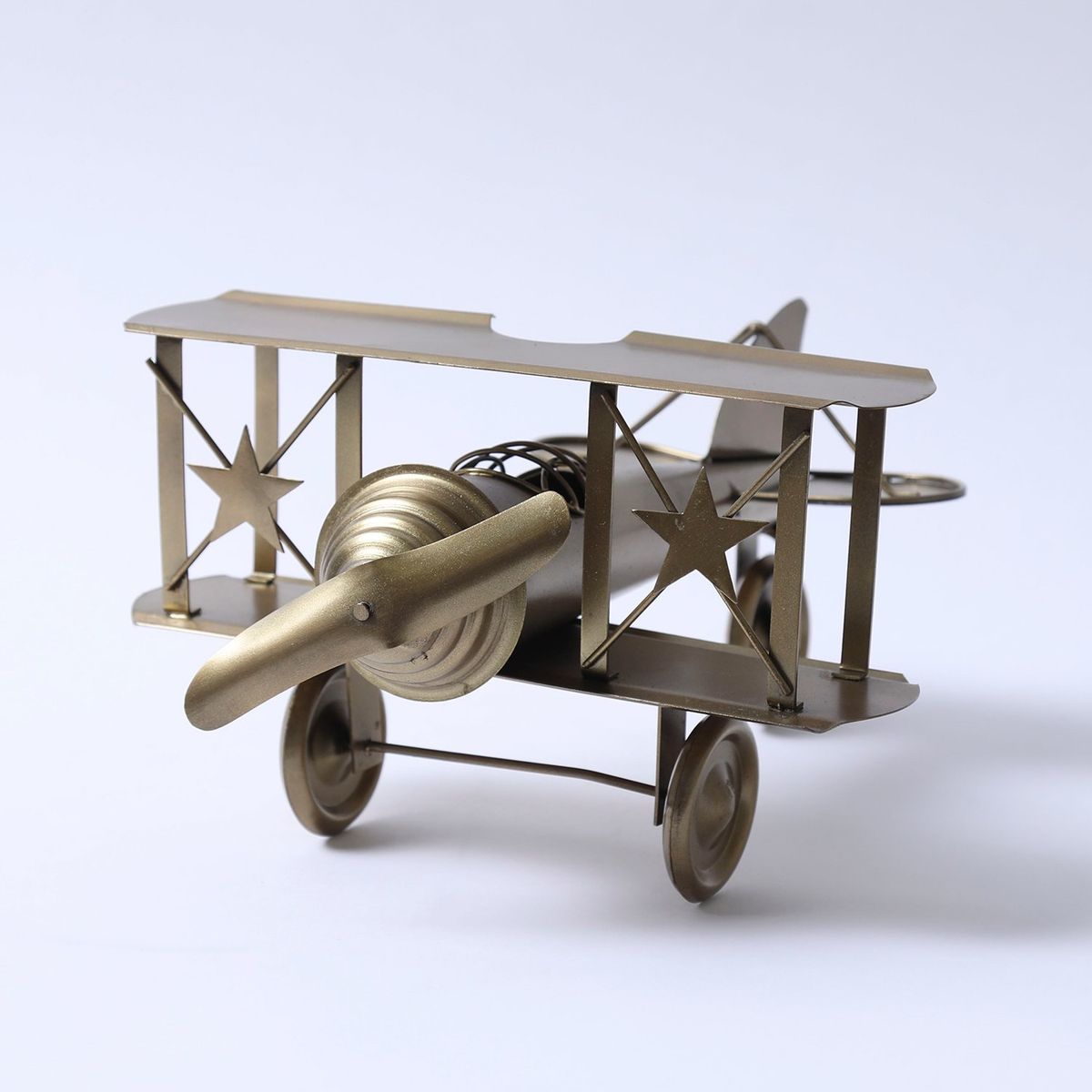 BASEMENT HOME - Adorno Avion De Metal 27x21cm