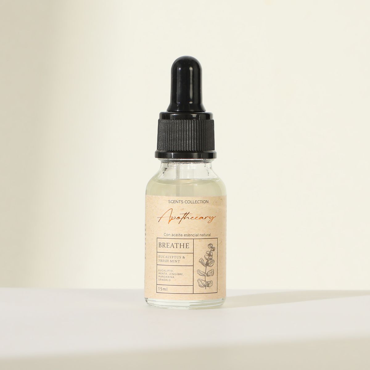 BASEMENT HOME - Aceite Aromaterapia Breathe Eucalipto y Menta 15ml