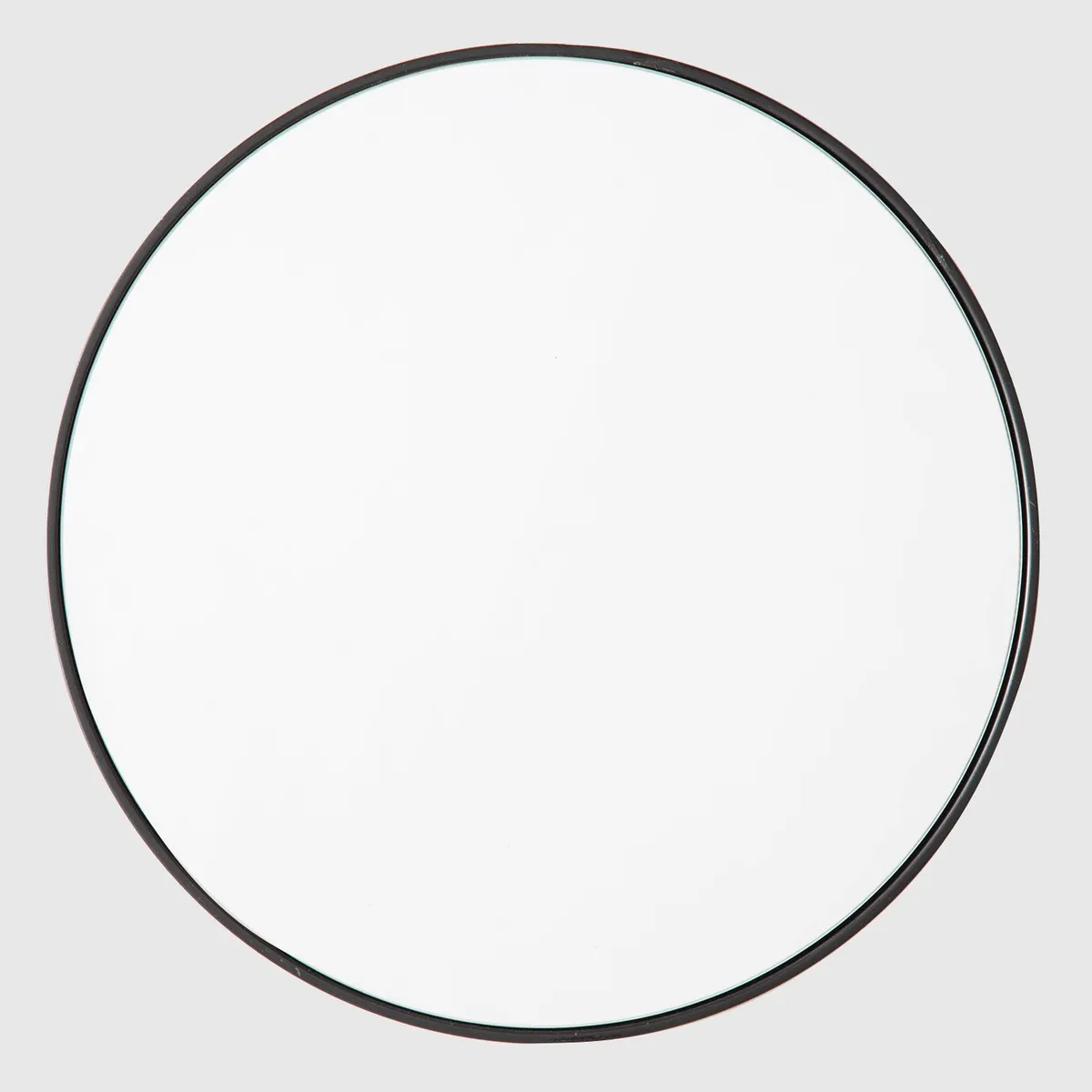 BASEMENT HOME - Espejo Redondo de Metal Negro