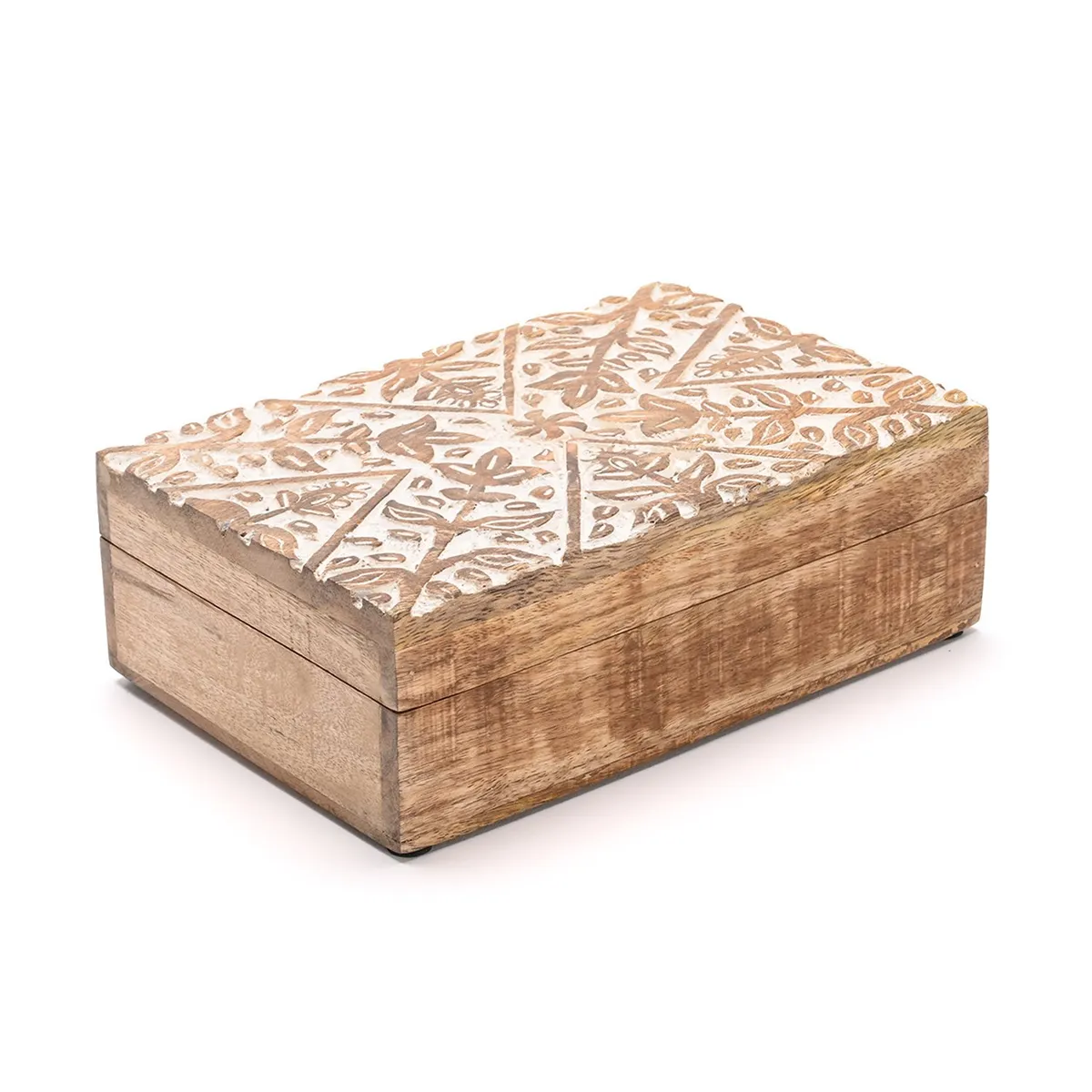 ROBERTA ALLEN - Caja De Madera Decorativa 22x15x7cm