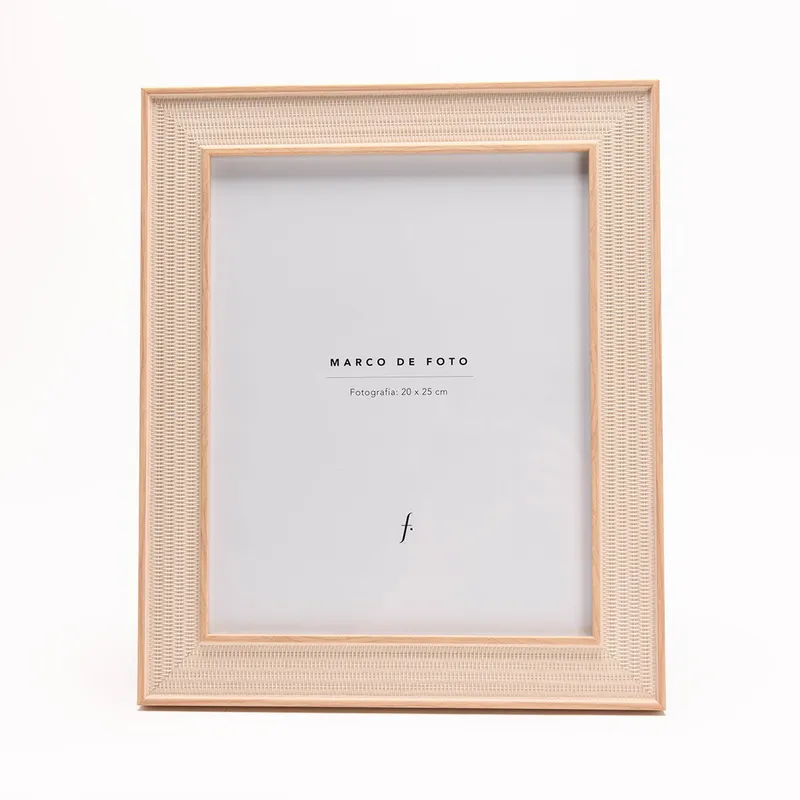 MICA - Marco de Fotos Moda Borde Madera