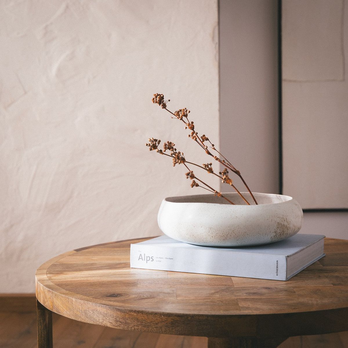 CASA CANTABRIA - Plato Decorativo De Cerámica 30x10cm