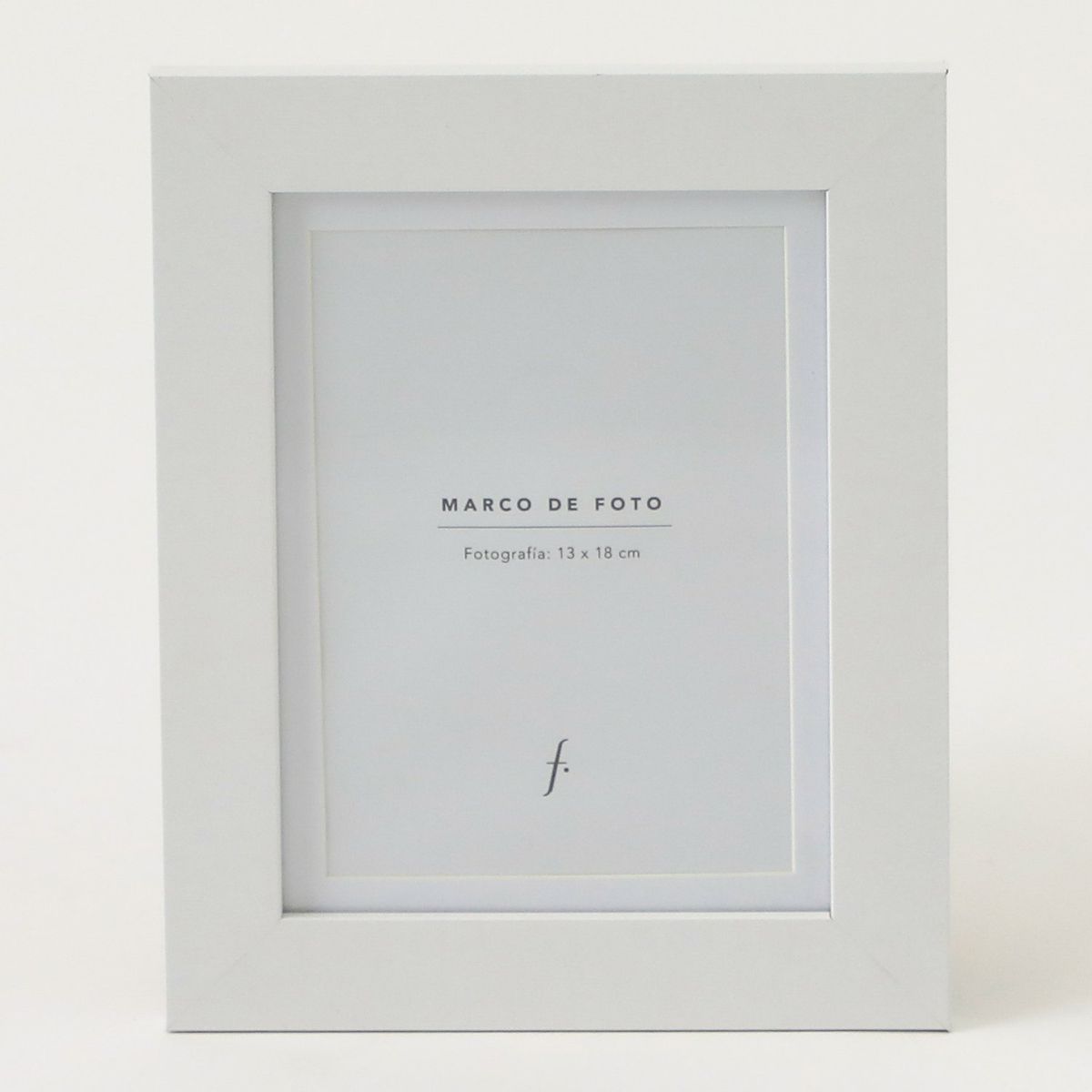 MICA - Marco de Fotos Plano Blanco