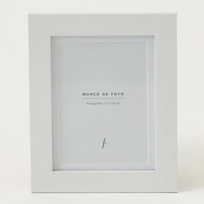 MICA - Marco de Fotos Plano Blanco