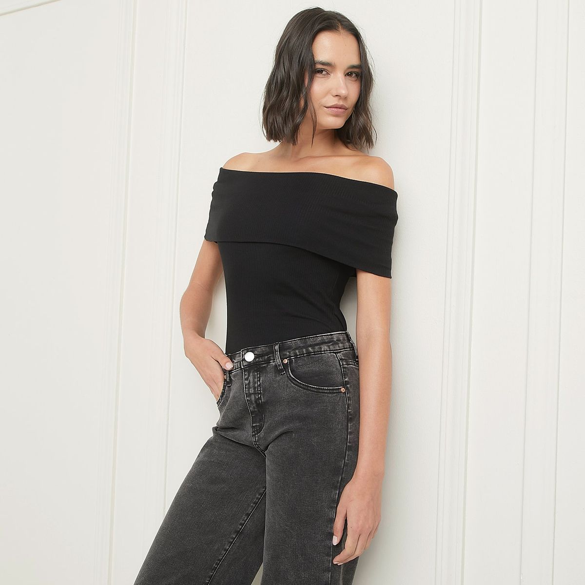 BASEMENT - Polo Basement Algodón Manga Corta Casual Mujer