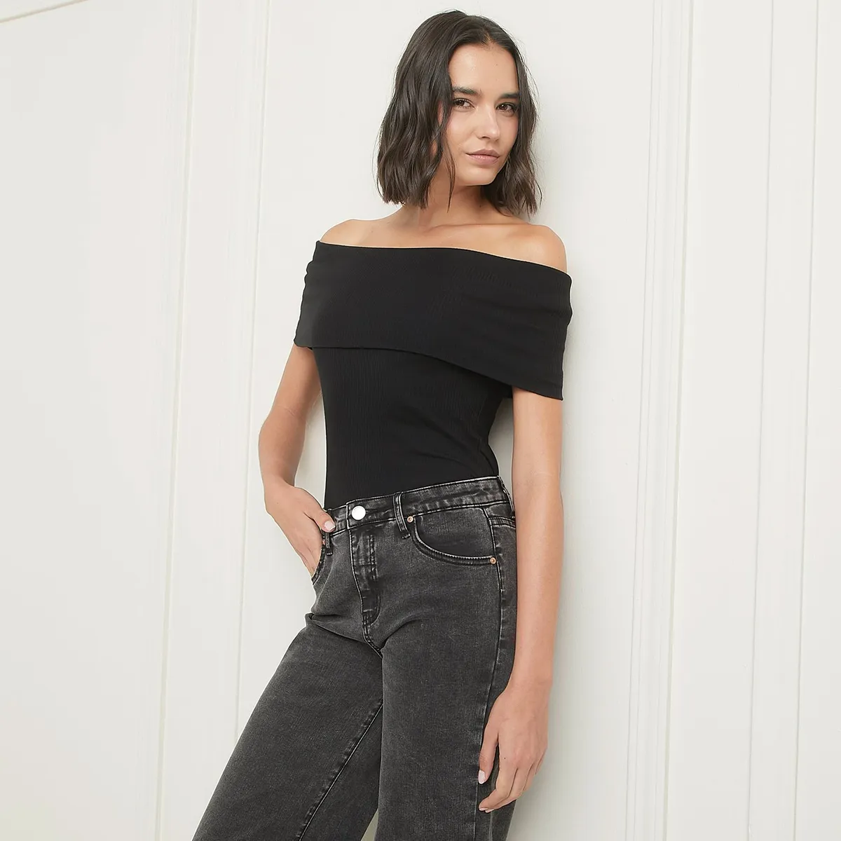 BASEMENT - Polo Basement Algodón Manga Corta Casual Mujer