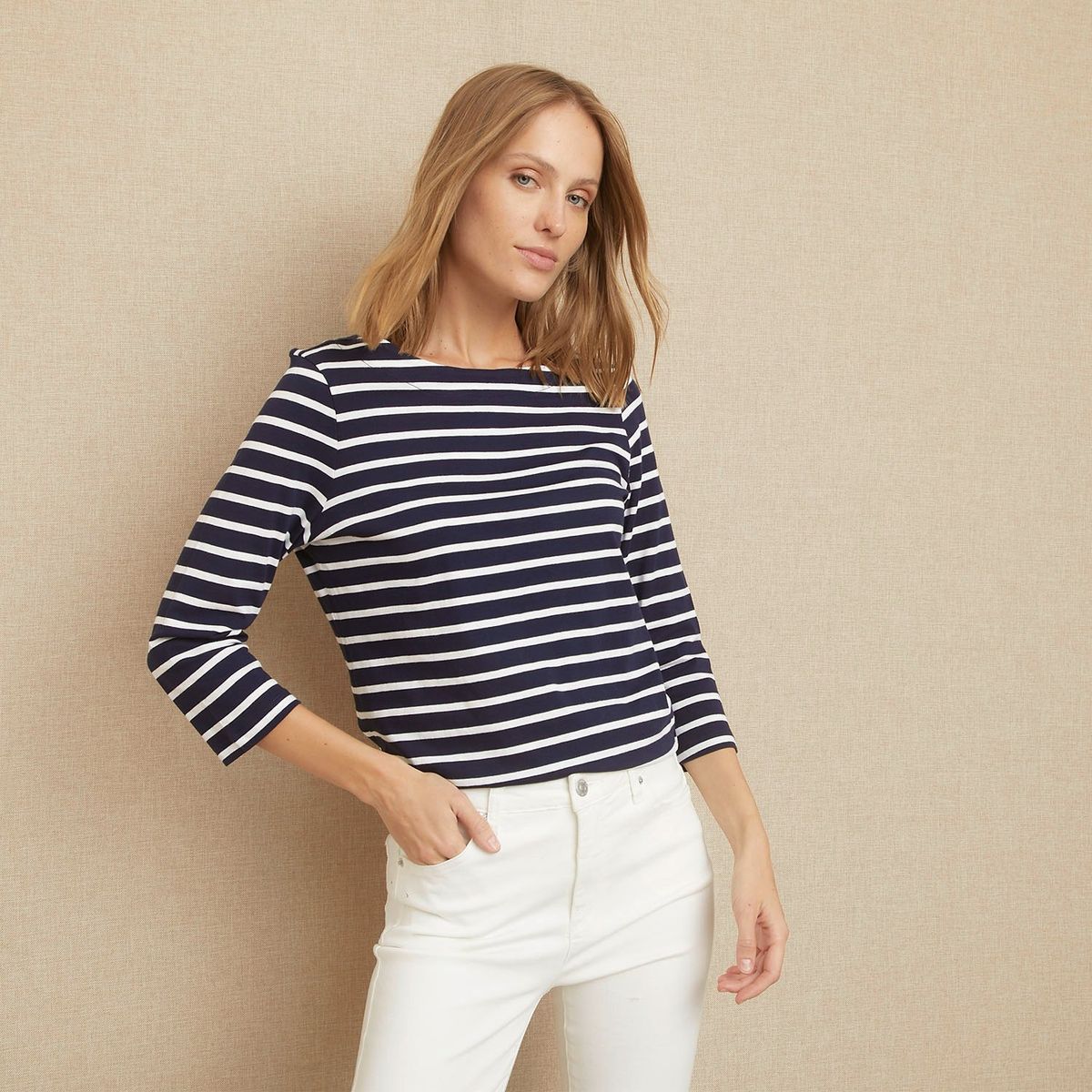 UNIVERSITY CLUB - Polo Algodón Manga 3/4 University Club Mujer Casual