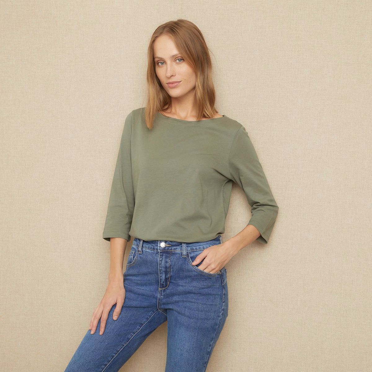 UNIVERSITY CLUB - Polo Algodón Manga 3/4 University Club Mujer Casual