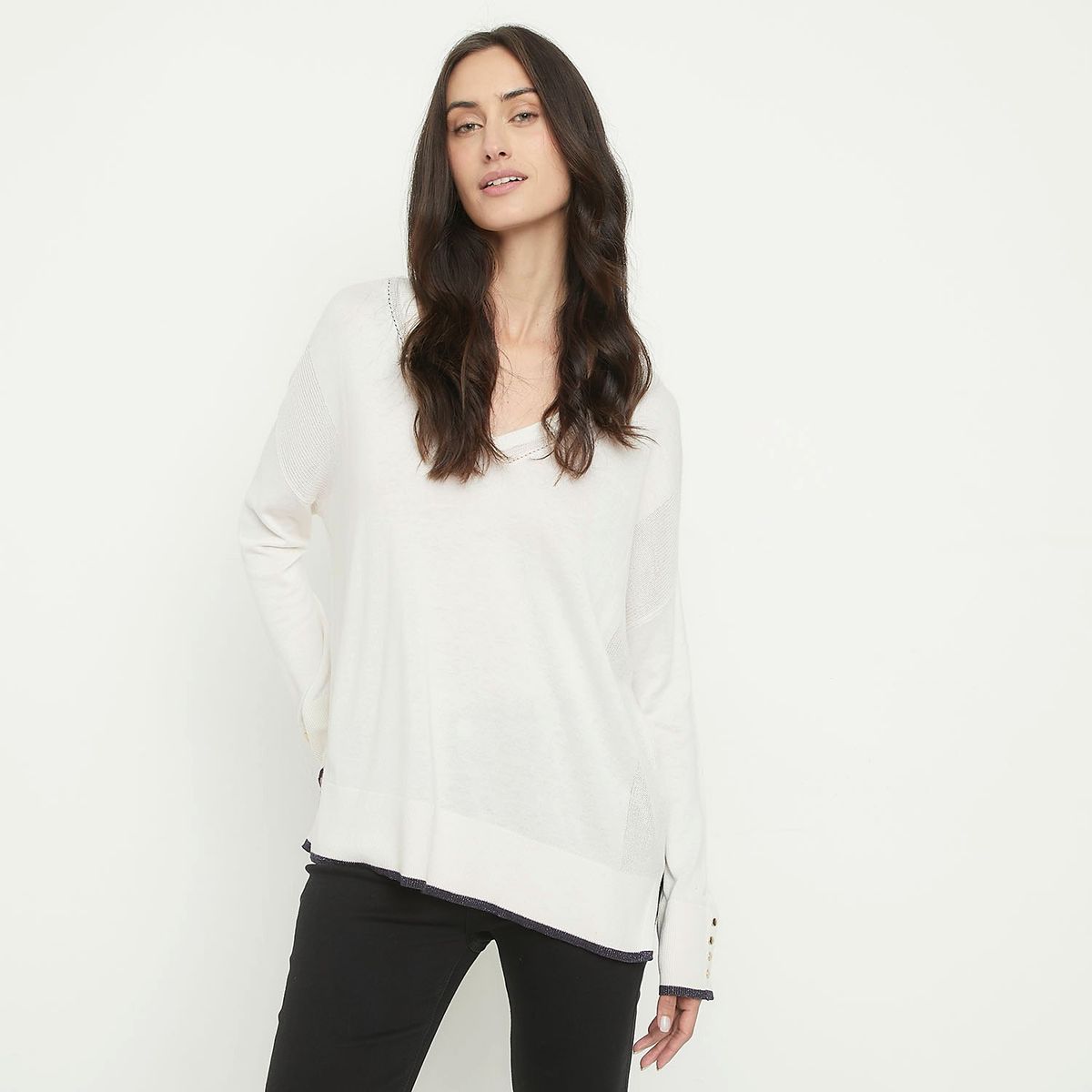 APOLOGY - Chompa Algodón Casual Mujer Apology