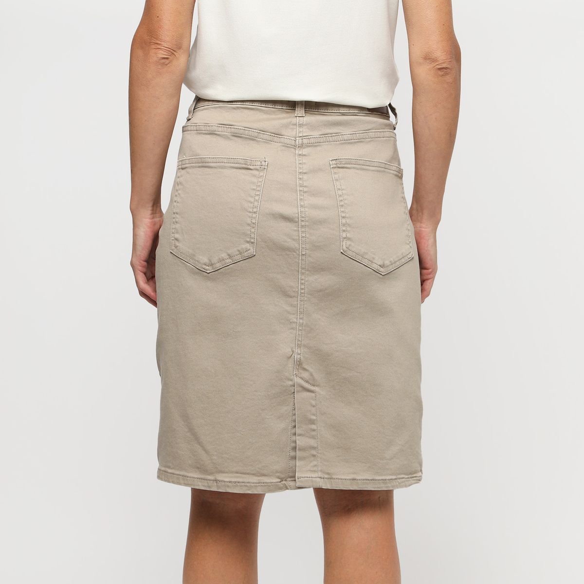 NEWPORT - Falda Newport Algodón Mujer Corta Diseño Liso