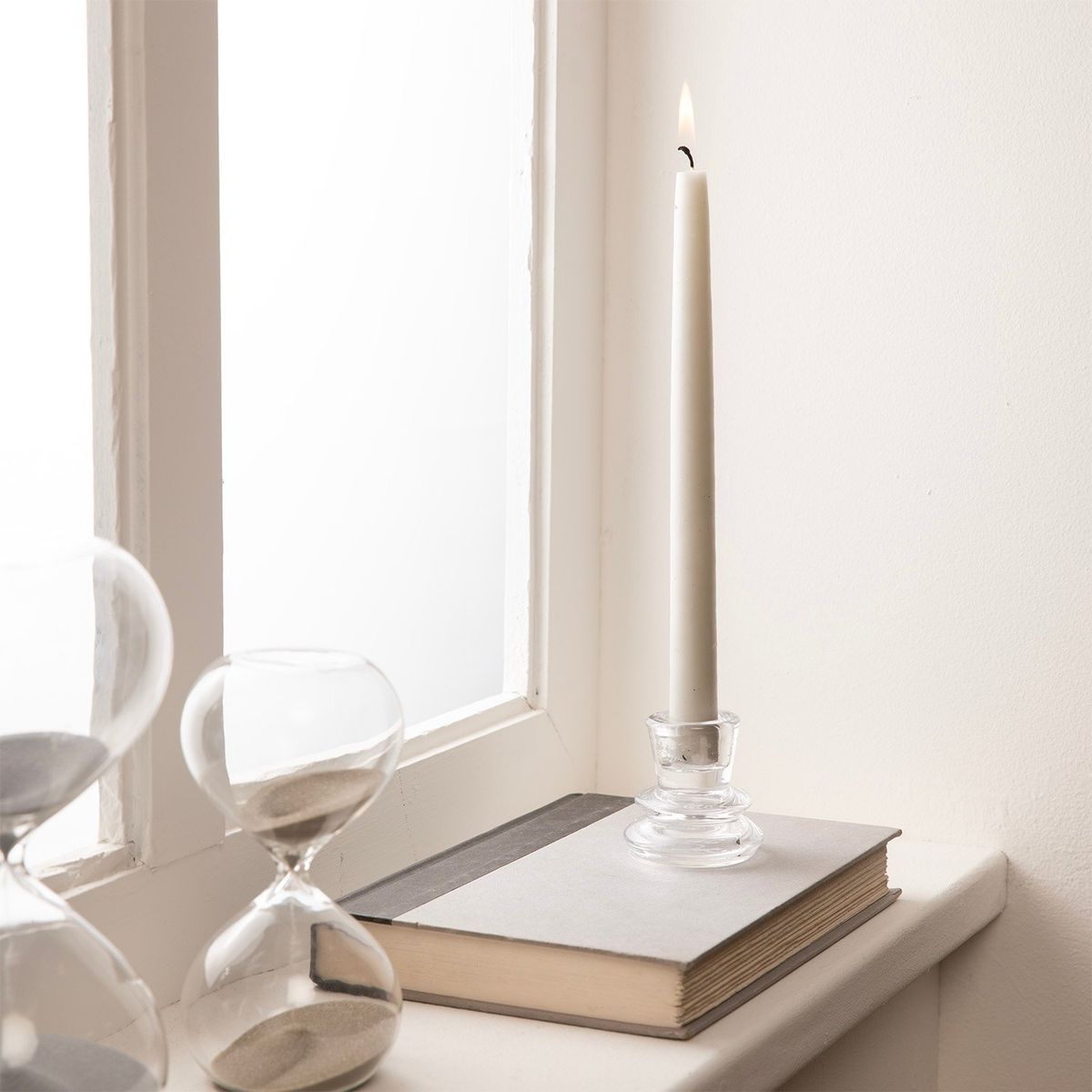 BASEMENT HOME - Candelabro Vidrio 6x4x6cm