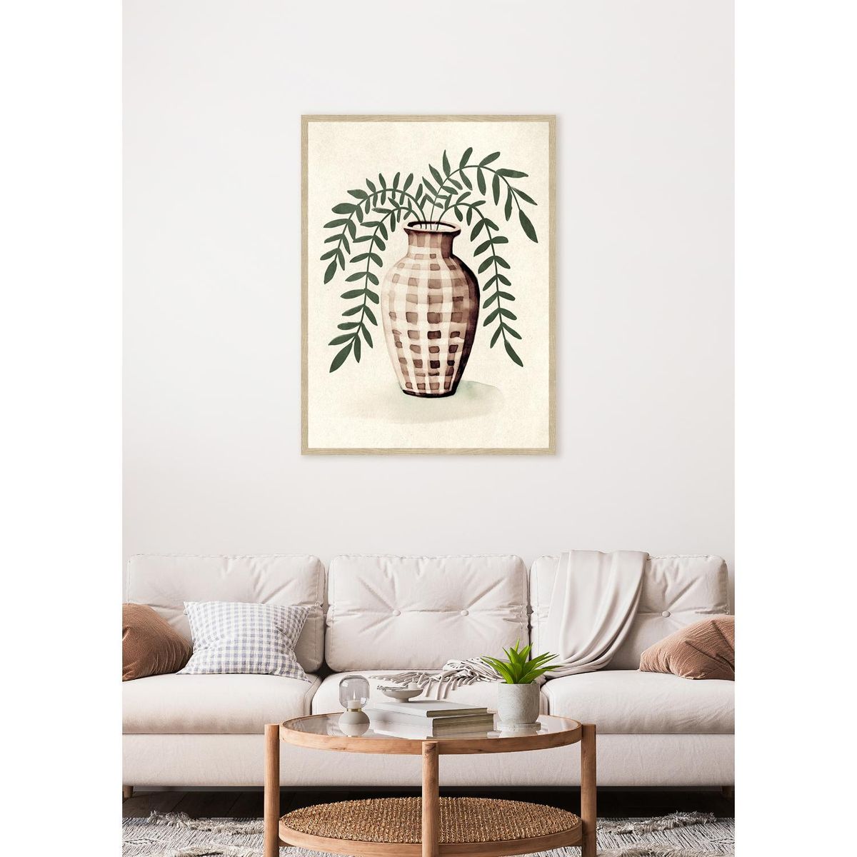 MICA - Cuadro Maceta 30x40cm