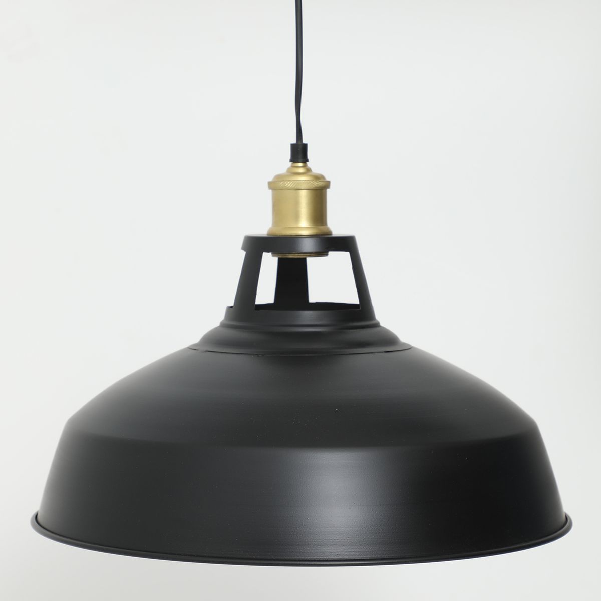 BASEMENT HOME - Lámpara Negra Colgante 40cm