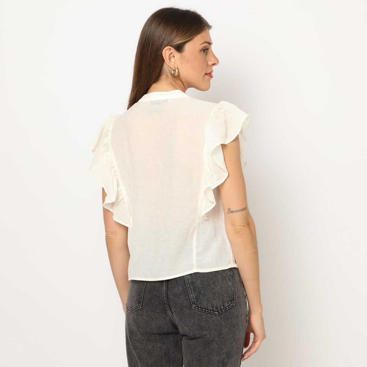 BASEMENT - Blusa Sin Mangas Casual Mujer Basement