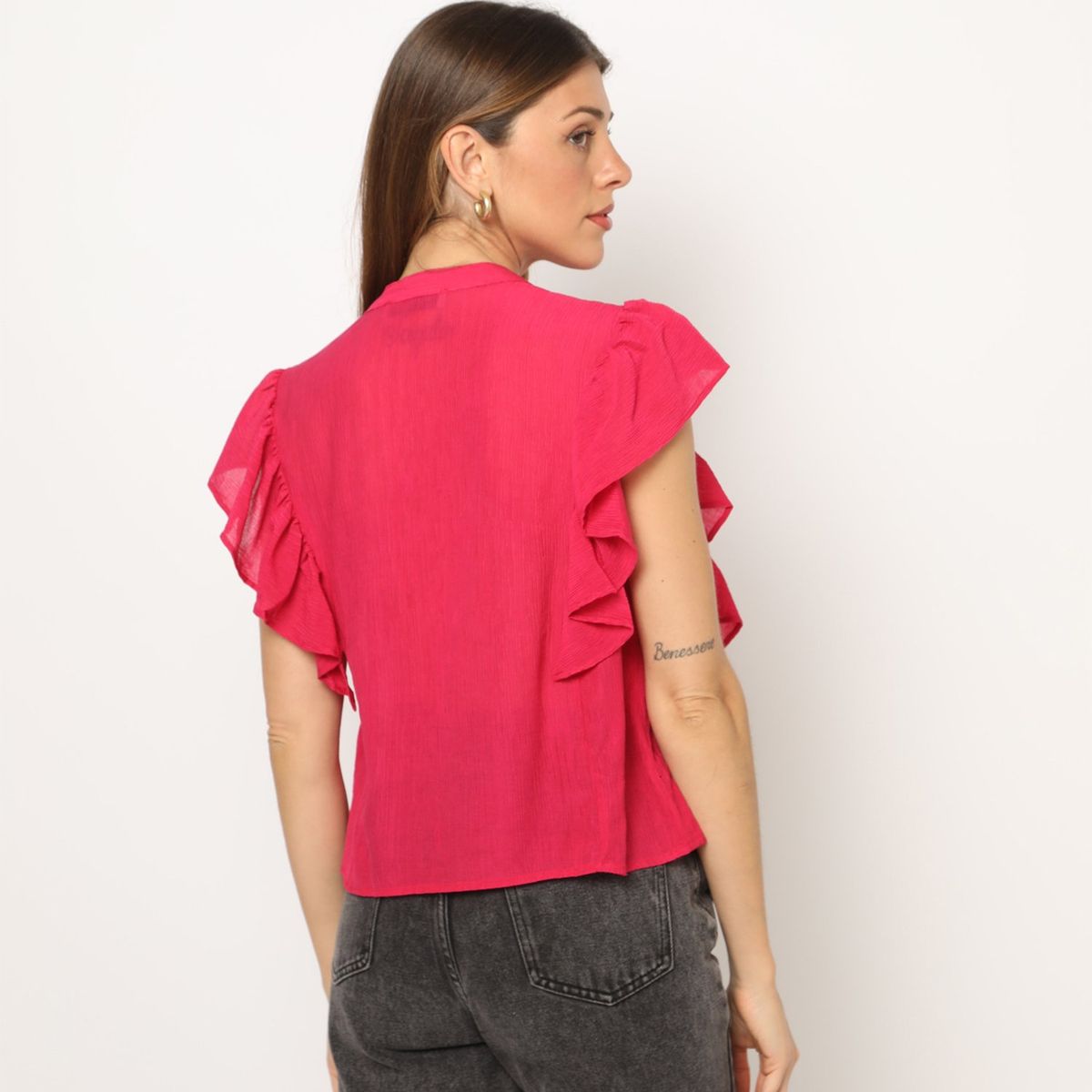 BASEMENT - Blusa Sin Mangas Casual Mujer Basement