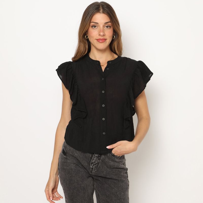 BASEMENT - Blusa Sin Mangas Casual Mujer Basement