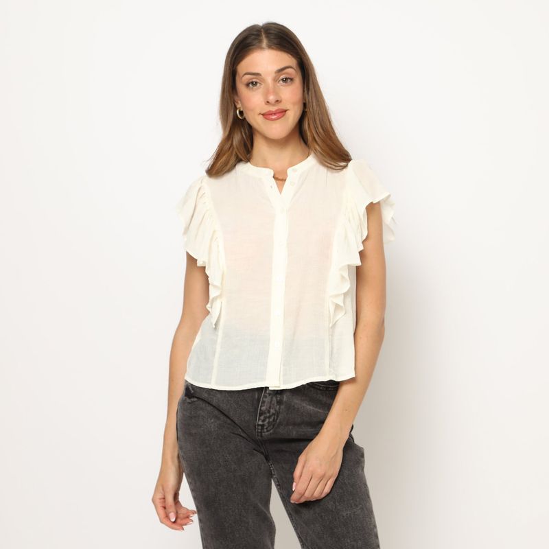 BASEMENT - Blusa Sin Mangas Casual Mujer Basement