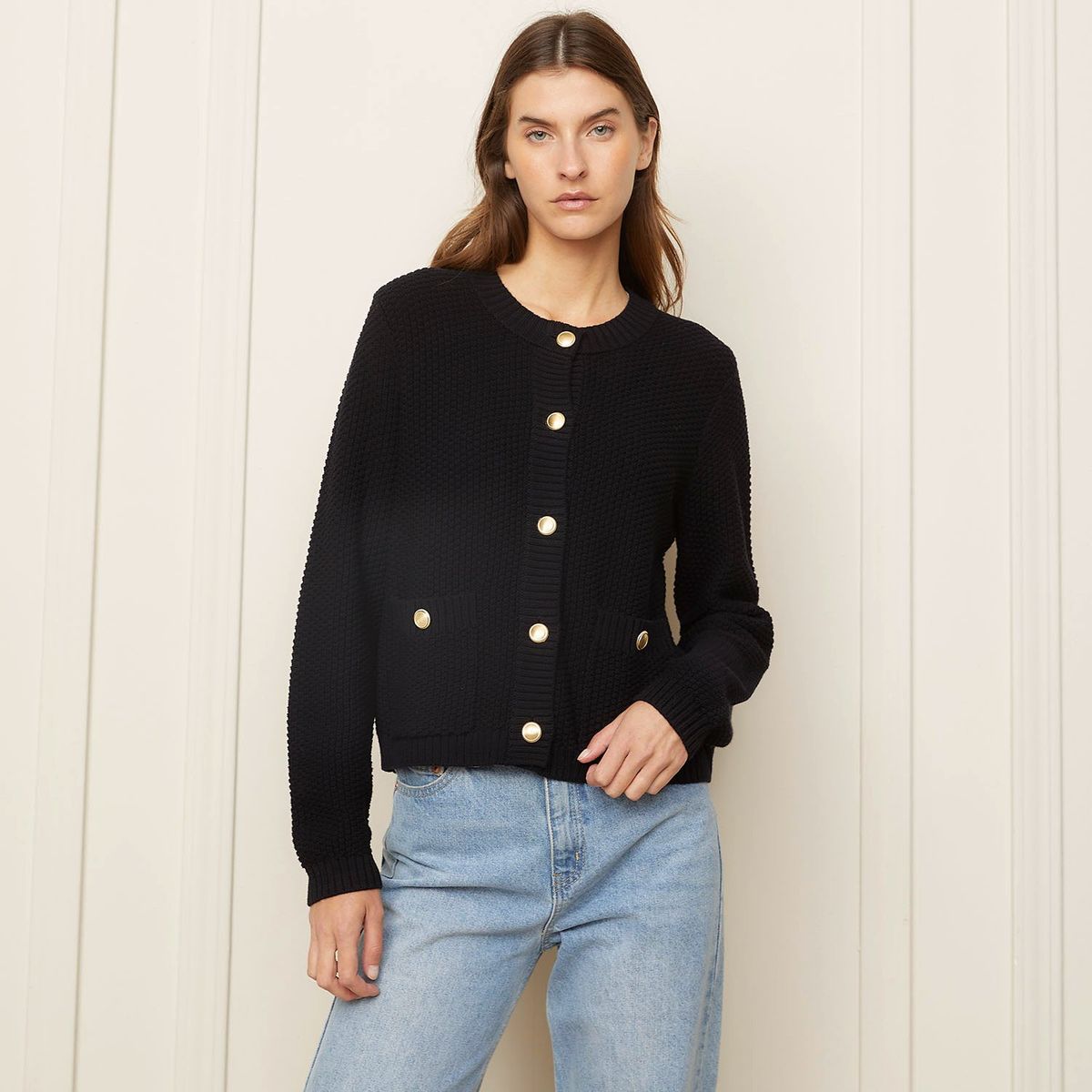 BASEMENT - Cárdigan 100% Algodón Mujer Basement