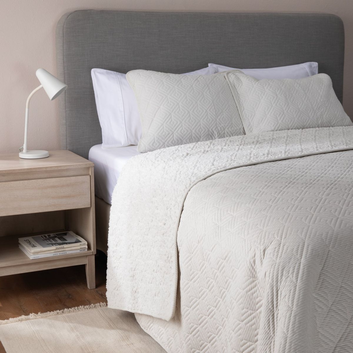 MICA - Cubrecama Corduroy Sherpa Mica