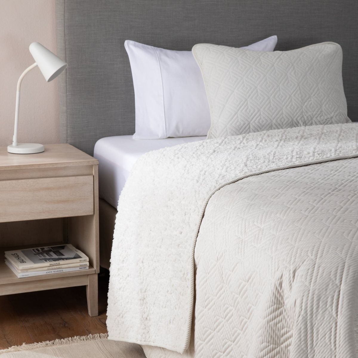 MICA - Cubrecama Corduroy Sherpa Mica