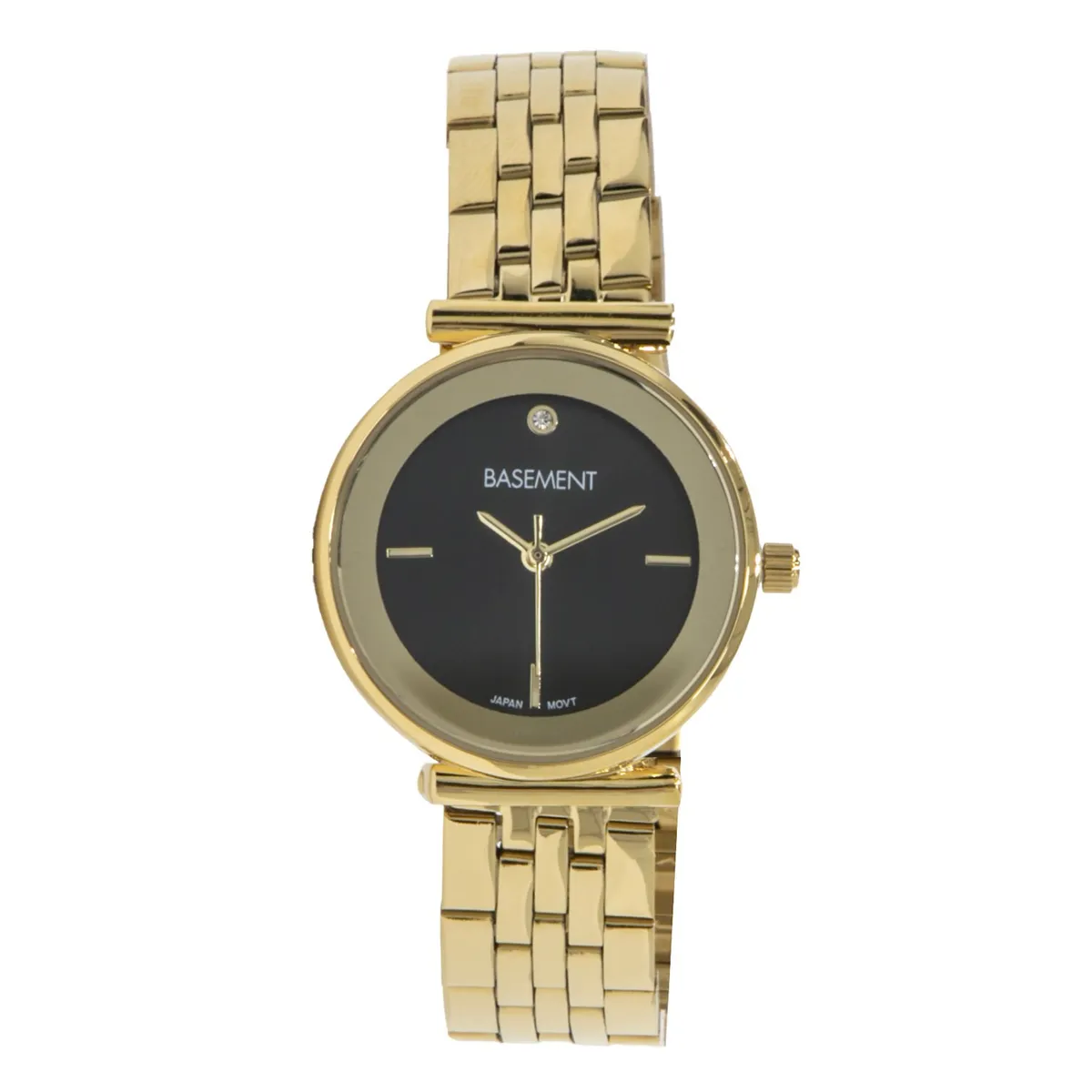 BASEMENT - Reloj Metal Dorado Mujerer Basement