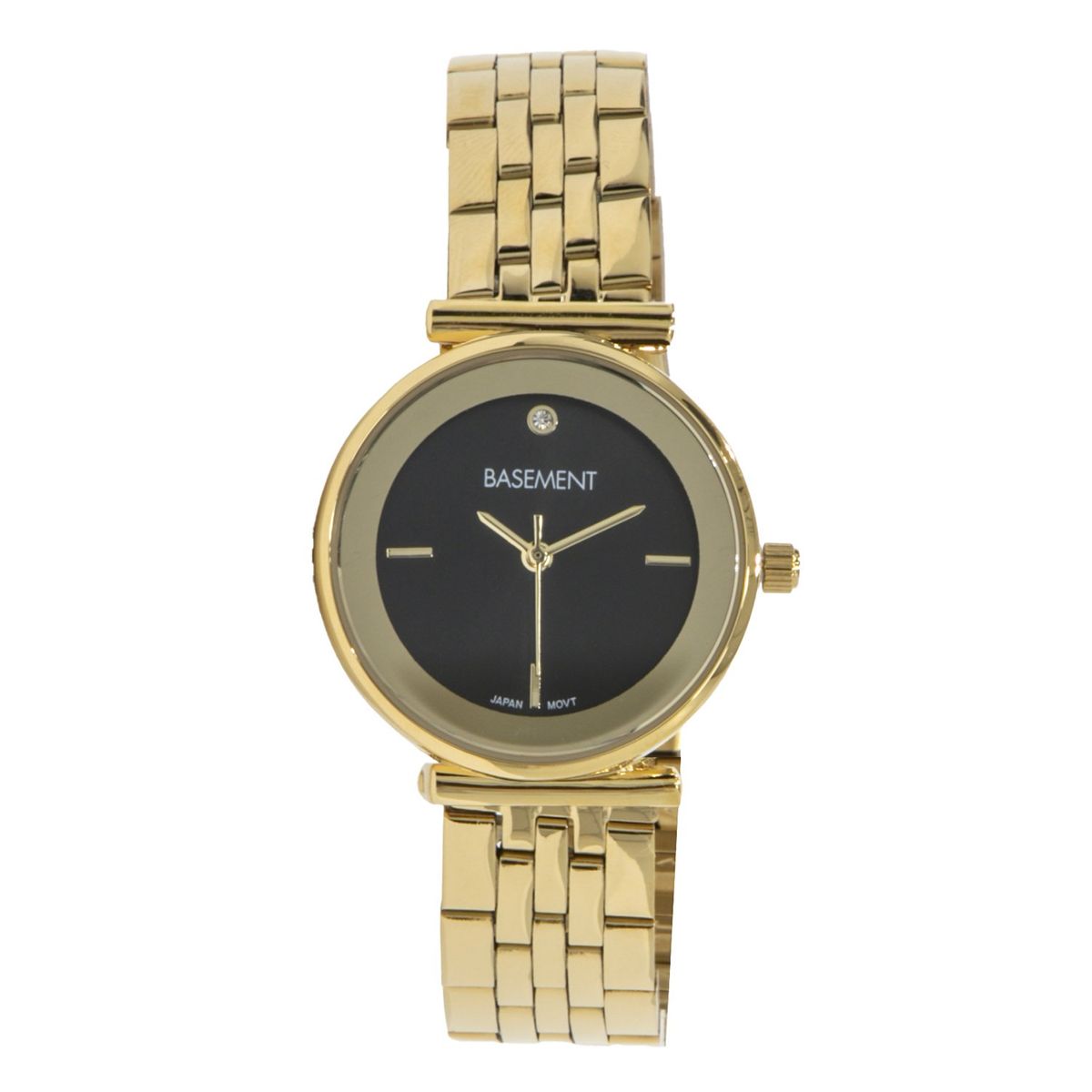 BASEMENT - Reloj Metal Dorado Mujerer Basement