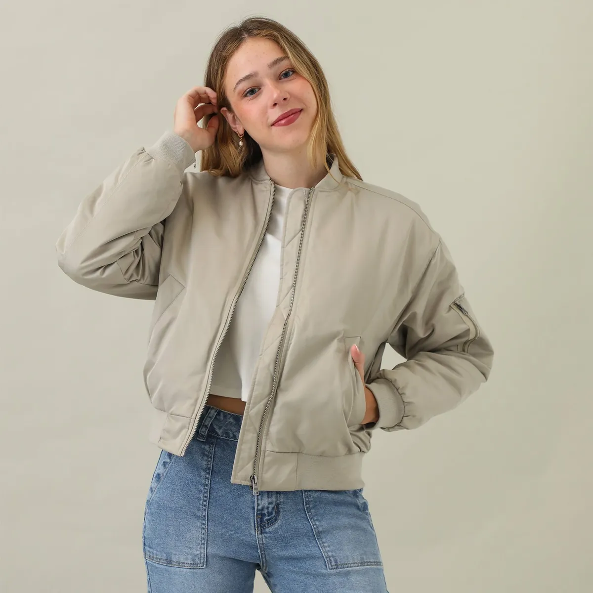 AMERICAN ABBEY - Casaca Casual Mujer American Abbey