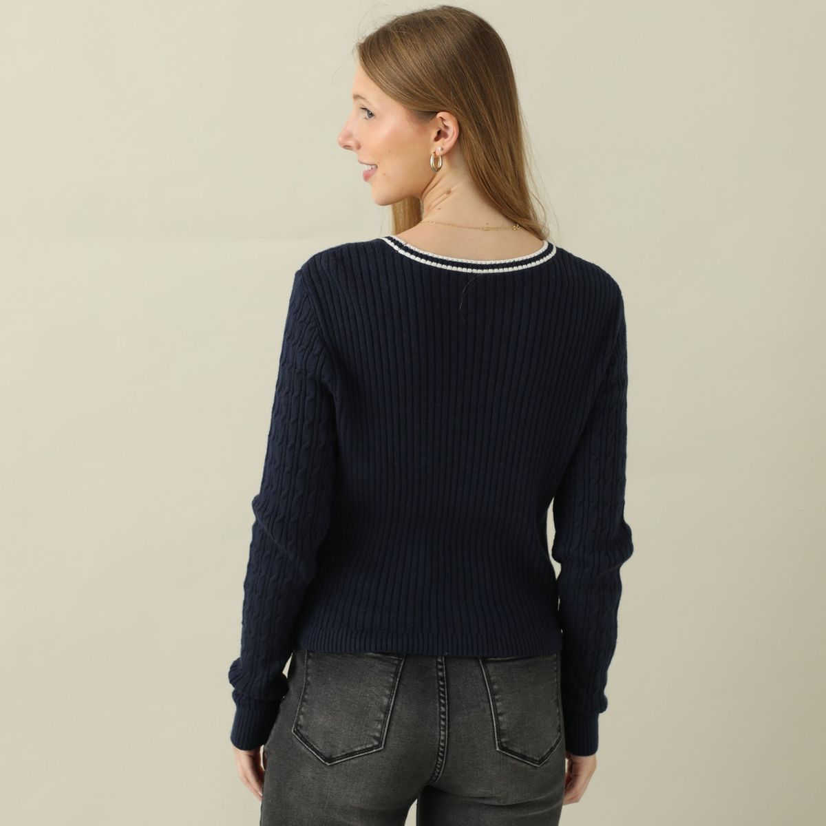 AMERICAN ABBEY - Cárdigan Algodón Mujer American Abbey