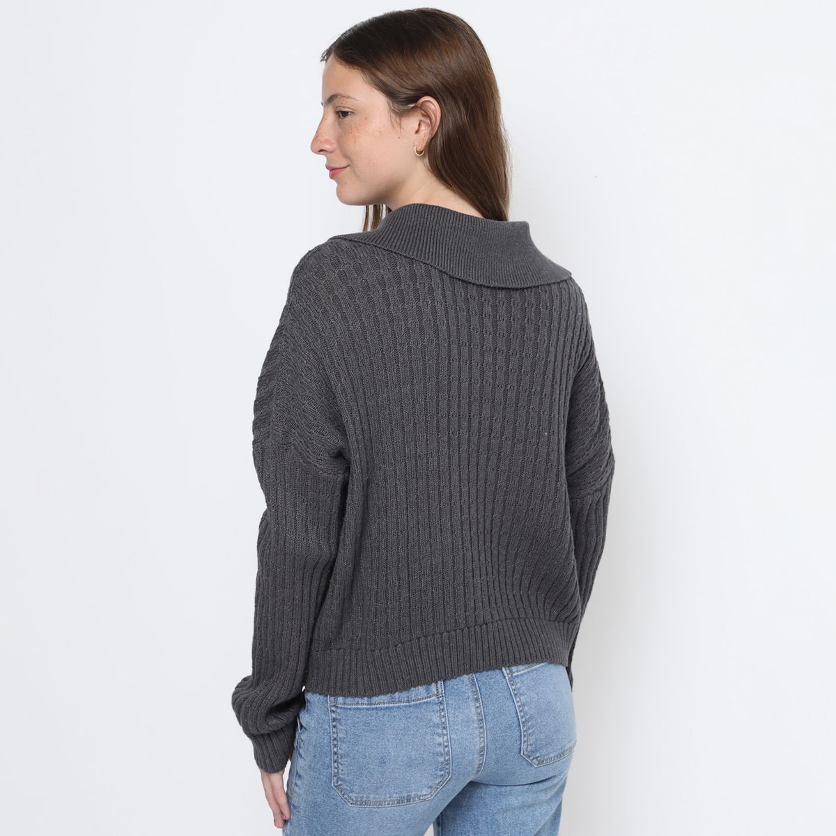 AMERICAN ABBEY - Chompa Algodón Mujer American Abbey