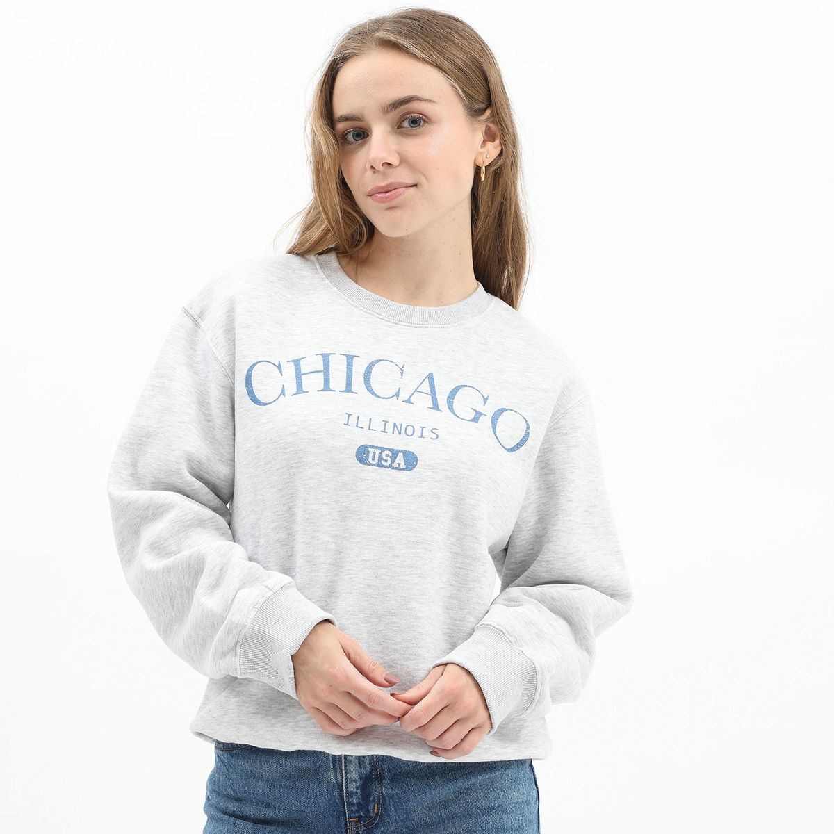 AMERICAN ABBEY - Polera Algodón Mujer American Abbey