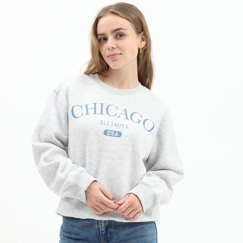 AMERICAN ABBEY - Polera Algodón Mujer American Abbey