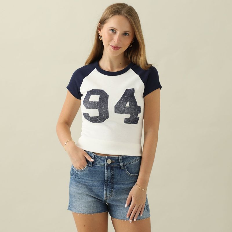 AMERICAN ABBEY - Polo Manga Corta Algodón Mujer American Abbey