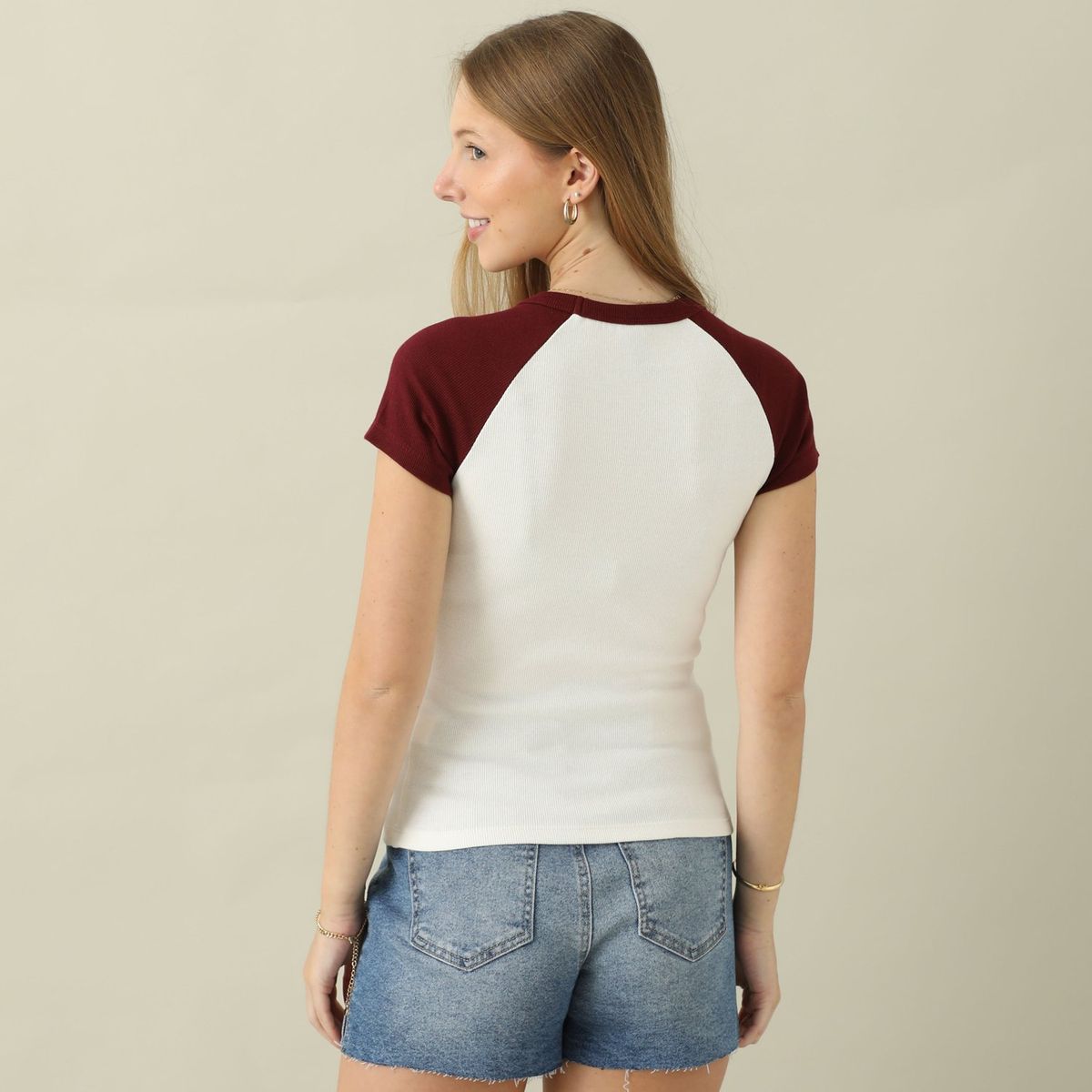 AMERICAN ABBEY - Polo Manga Corta Algodón Mujer American Abbey